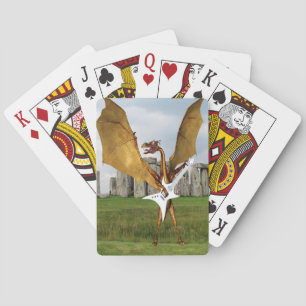 Stonehenge Dragon Playing Cards