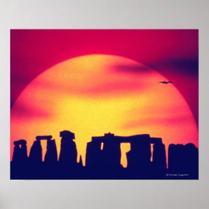 Stonehenge, England 2 Poster