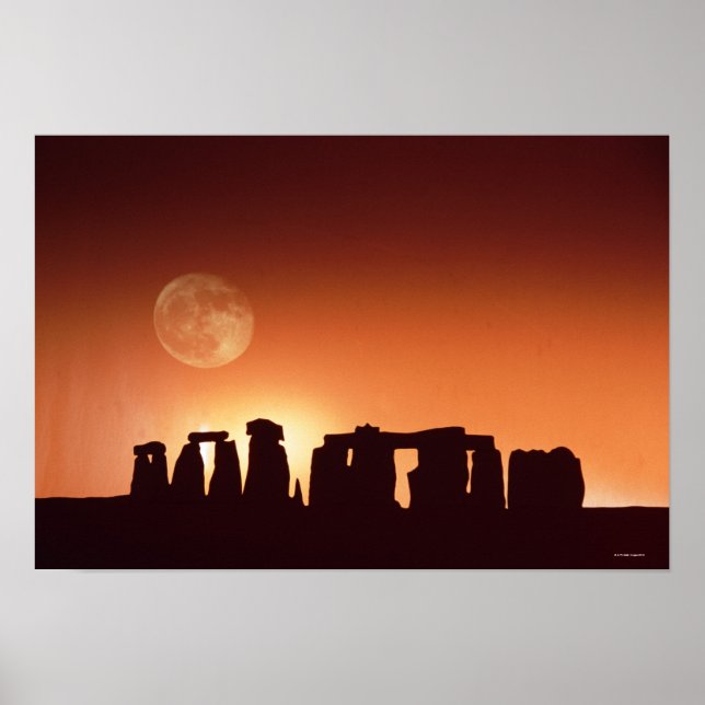 Stonehenge, England 2 Poster (Front)