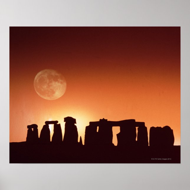 Stonehenge, England 3 Poster (Front)