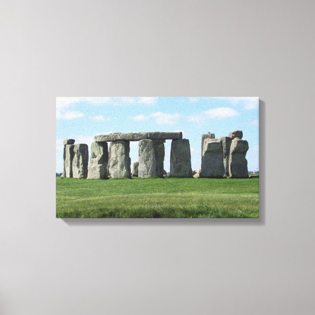 Stonehenge England Photograph Canvas Print (Front)