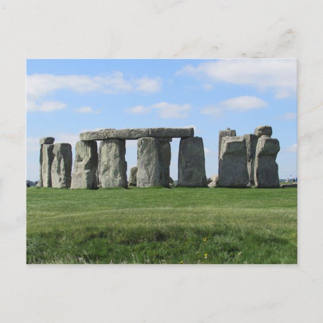 Stonehenge England Photograph Postcard (Front)