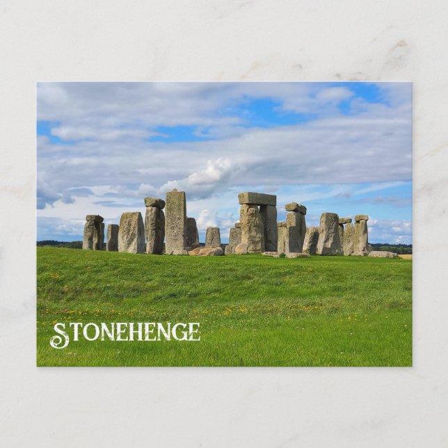 Stonehenge England Postcard (Front)