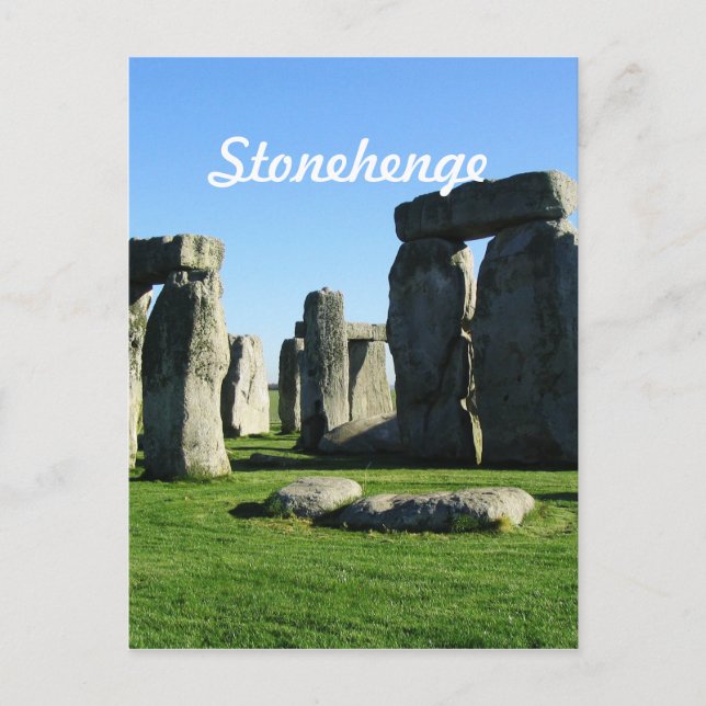 Stonehenge England Postcard (Front)