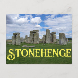 Stonehenge England Postcard