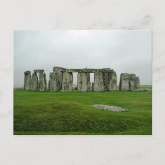StoneHenge England PreHistoric Monument Wonders Postcard