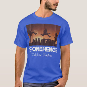 Stonehenge England SouvenirStonehenge At Night T-Shirt