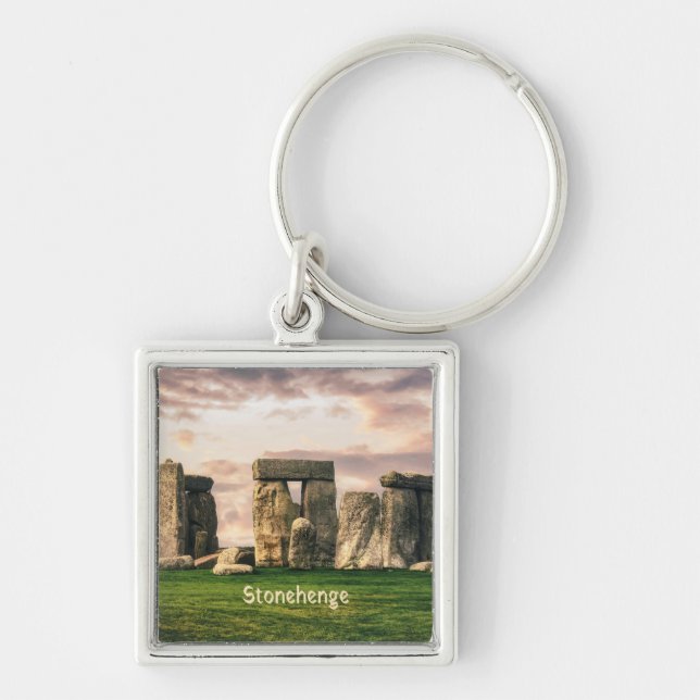 Stonehenge England UK Key Ring (Front)