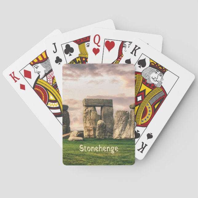 Stonehenge England UK Playing Cards (Back)