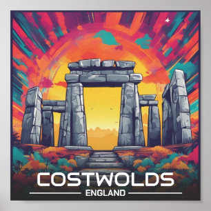  Stonehenge england Wiltshire World Heritage Site Poster