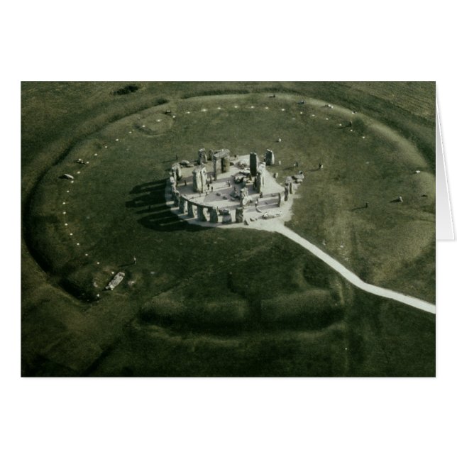 Stonehenge from the air (Front Horizontal)