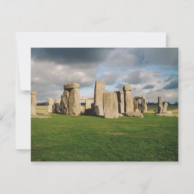 Stonehenge Invitation (Front)