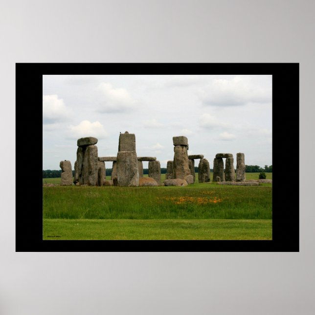 Stonehenge Landscape III Poster (Front)