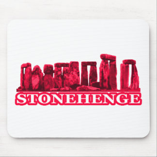 Stonehenge Magenta transp The MUSEUM Zazzle Gifts Mouse Mat