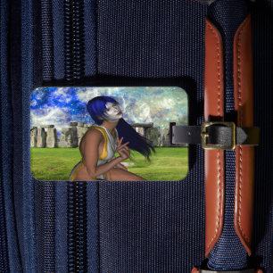 Stonehenge Meditation Luggage Tag