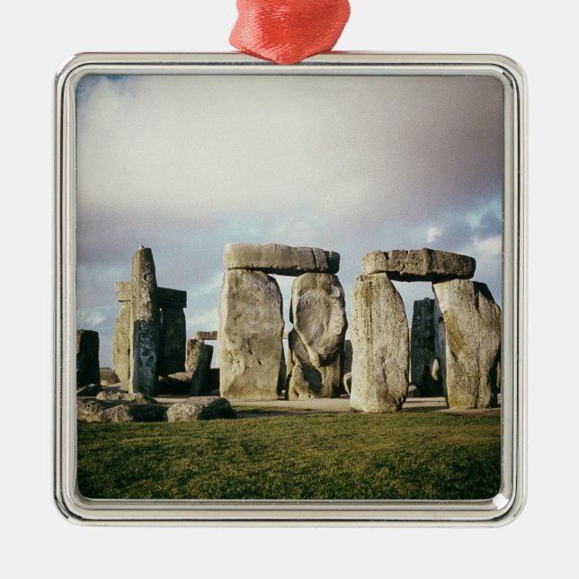 Stonehenge Metal Tree Decoration (Front)