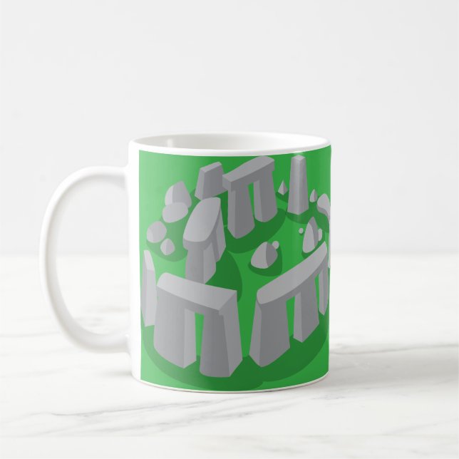 Stonehenge of England Coffee Mug (Left)