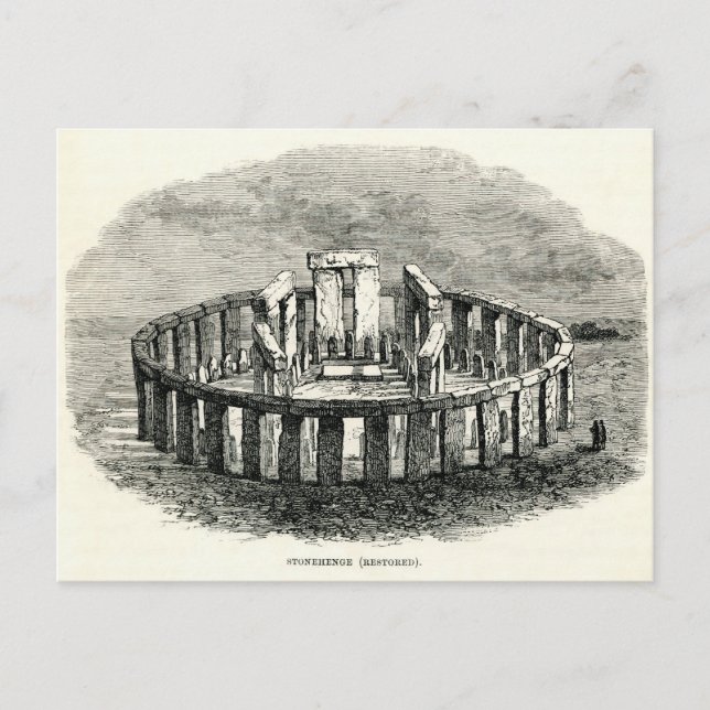 Stonehenge Postcard (Front)