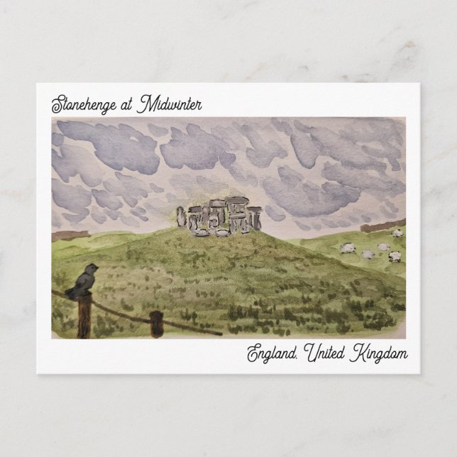 Stonehenge Postcard (Front)