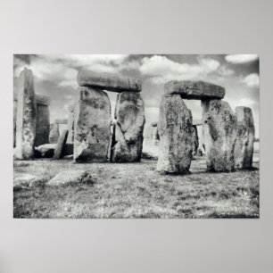 Stonehenge Prehistoric Monument Ancient Poster