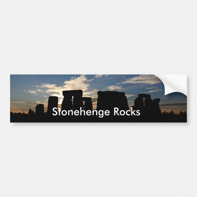 Stonehenge Rocks Bumper sticker (Front)