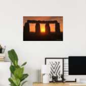 Stonehenge Sunrise Poster (Home Office)