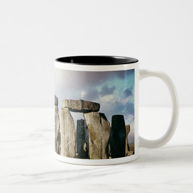 Stonehenge Two-Tone Coffee Mug (Right)