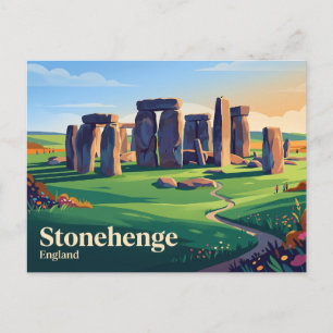 Stonehenge United Kingdom Postcard