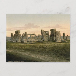 Stonehenge, Wiltshire, England c.1895 Postcard