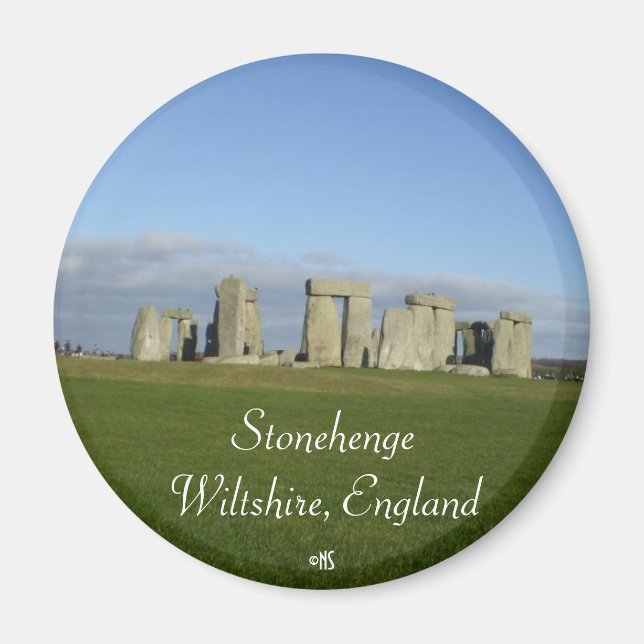 Stonehenge Wiltshire, England Magnet (Front)