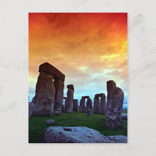 Stonehenge, Wiltshire, England Postcard
