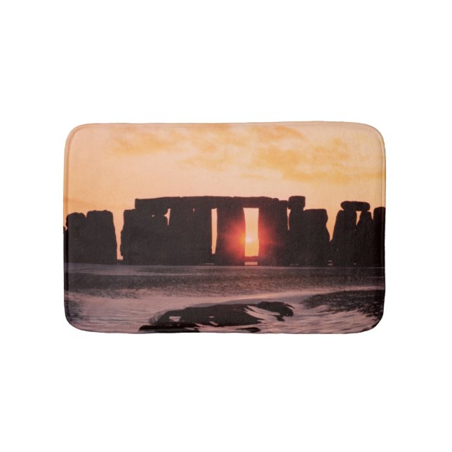 Stonehenge, Winter Solstice Bath Mat (Front)