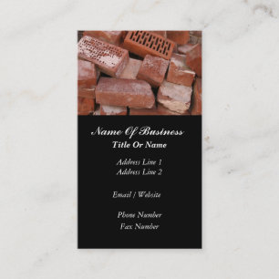 Stonemason Business Card