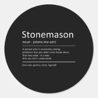 Stonemason Definition Humour Stone Mason