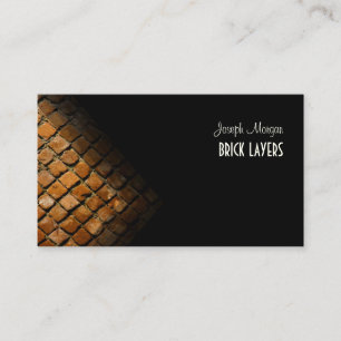 Stonemasons, stone workers business cards