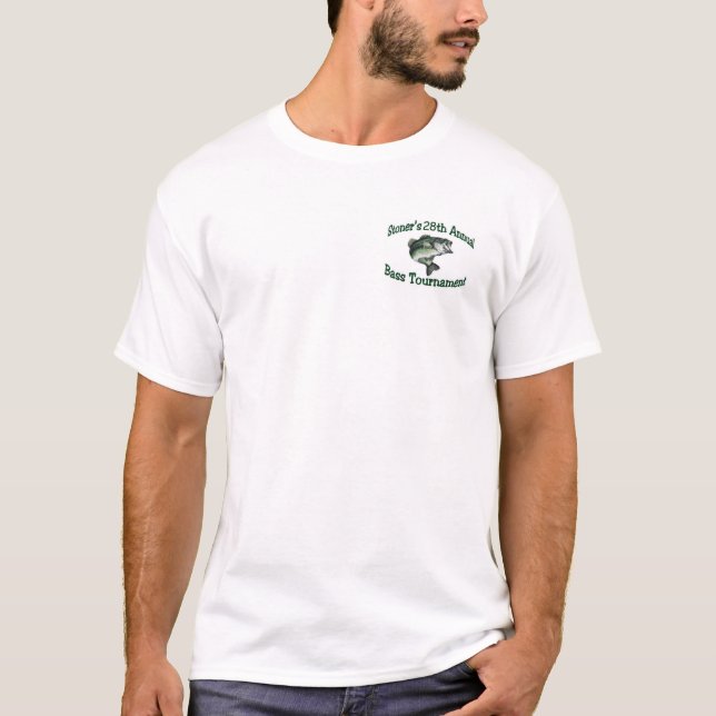 Stoner's 28th Annual Bass Tournament T-Shirt (Front)