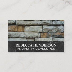 Stones Building Material Business Card