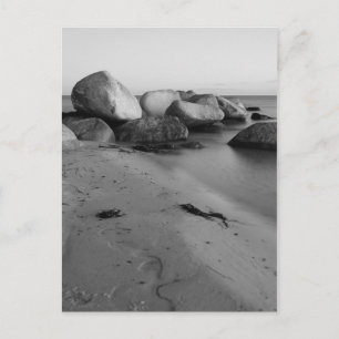 Stones in the sea postcard