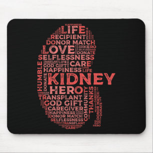 Stones Kidney Disease Awareness Patient Survivor Mouse Mat