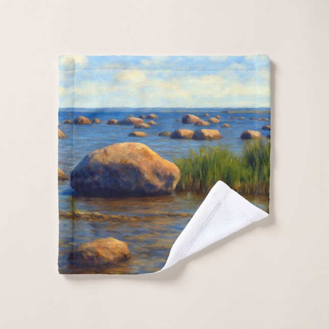 Stones of Vormsi Wash Cloth (Wash Cloth)