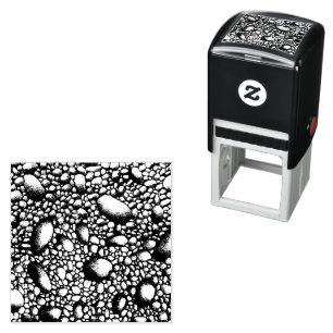 Stones Rocks Shaded Drawing  Self-inking Stamp