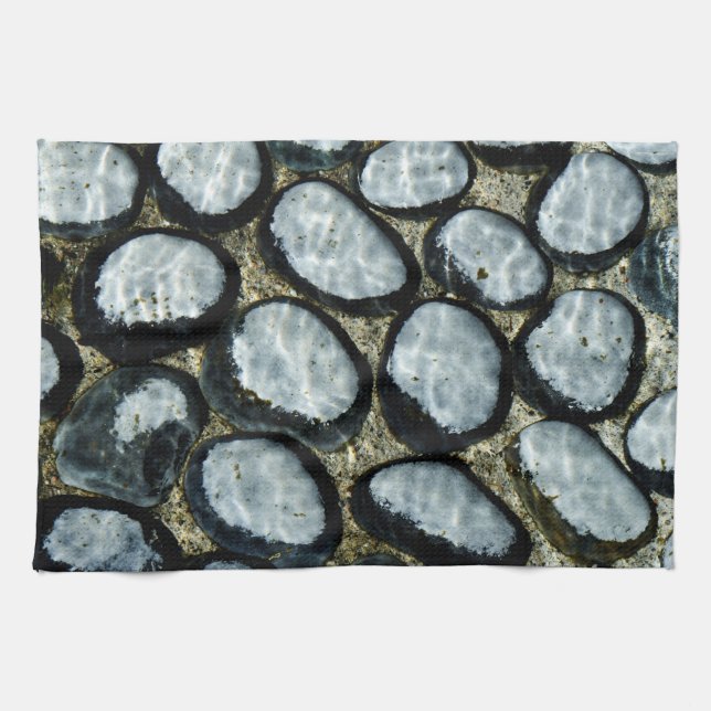 Stones under Water Tea Towel (Horizontal)