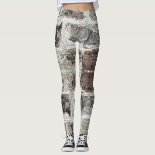 Stones Wall - Power Yoga Leggings