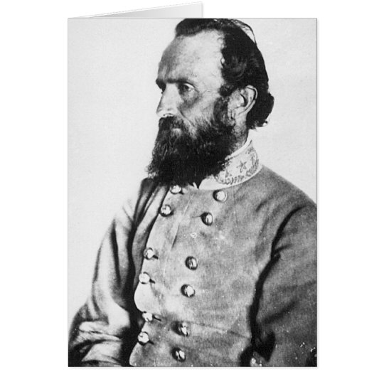 Stonewall Jackson Card