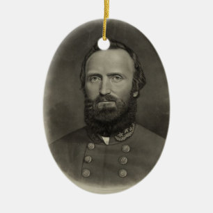 Stonewall Jackson Ceramic Tree Decoration