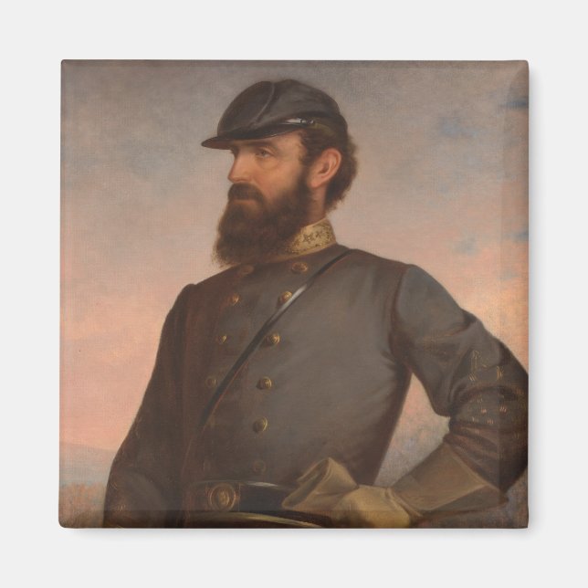 Stonewall Jackson Magnet (Front)