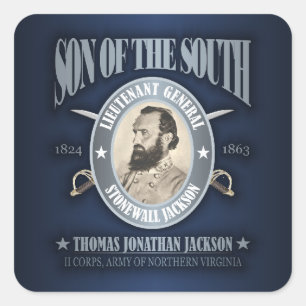 Stonewall Jackson (SOTS2) Square Sticker