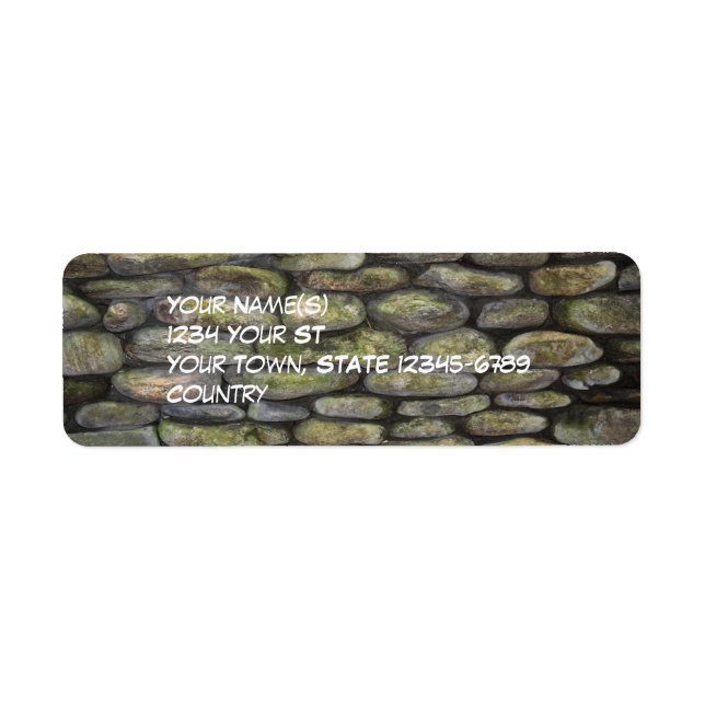 Stonewall - return address labels (Front)