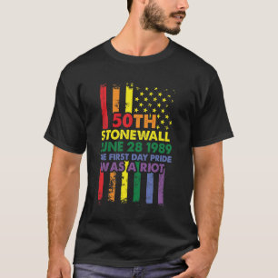 Stonewall Riots 50th LBGTQ Gay Pride T Shirts Amer