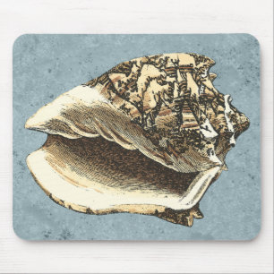 Stonewashed Conch Shell Mouse Mat